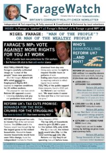 FarageWatch issue 1 (2nd edition) page 1